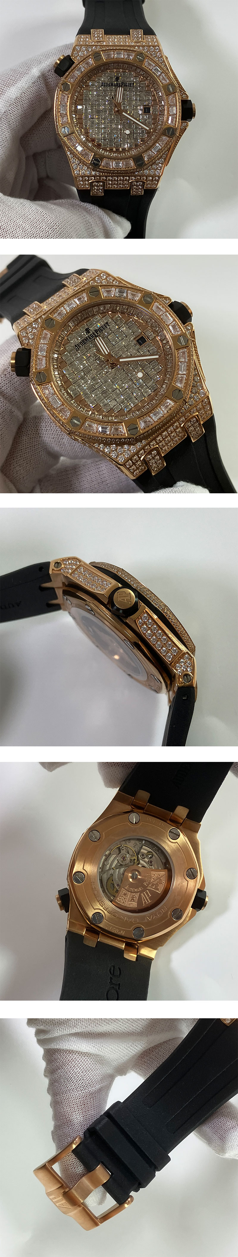 満天の星 オーデマピゲコピー ロイヤルオーク 全面ダイヤ文字盤 43mm スーパーコピー時計販売店